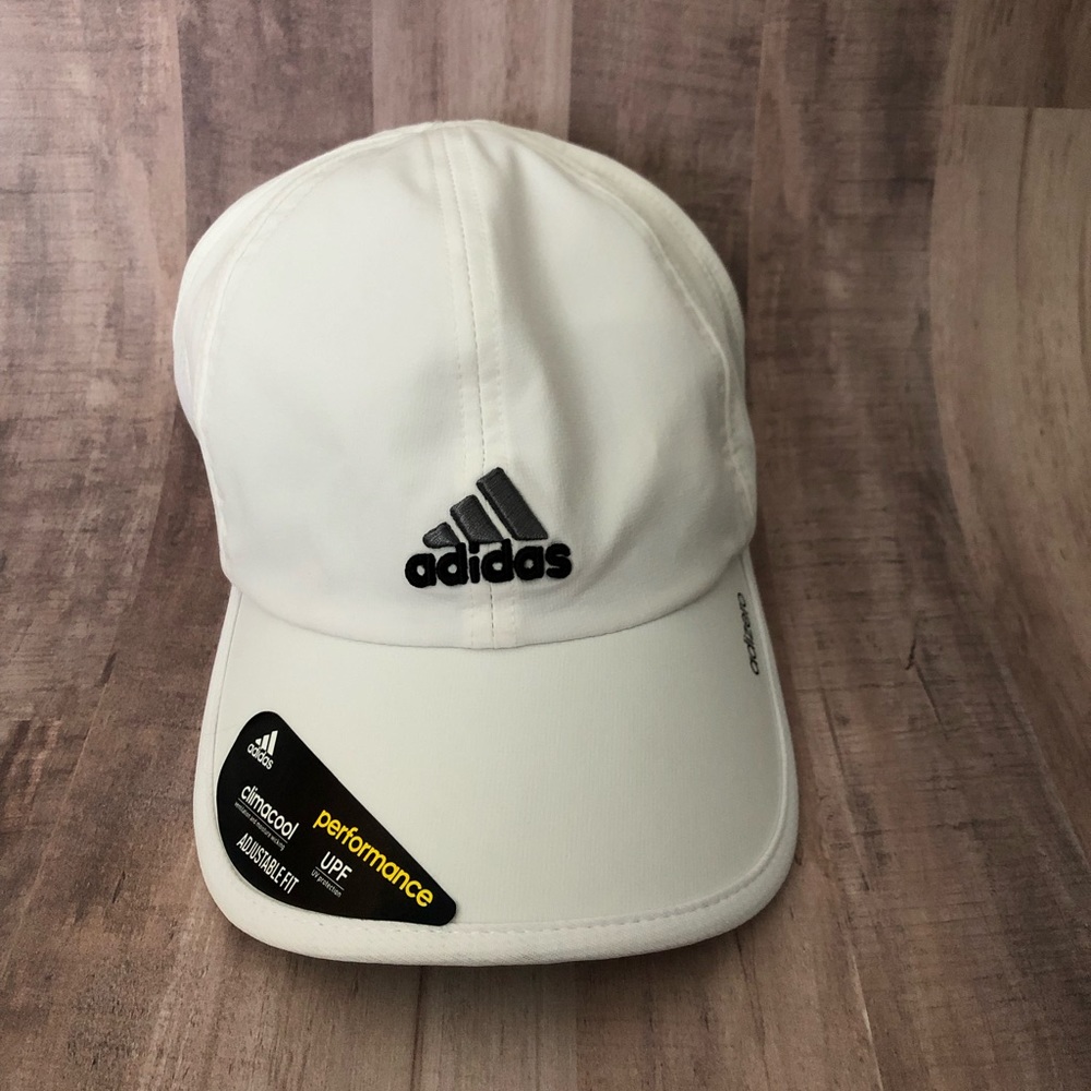 Adidas Adizero II Cap White